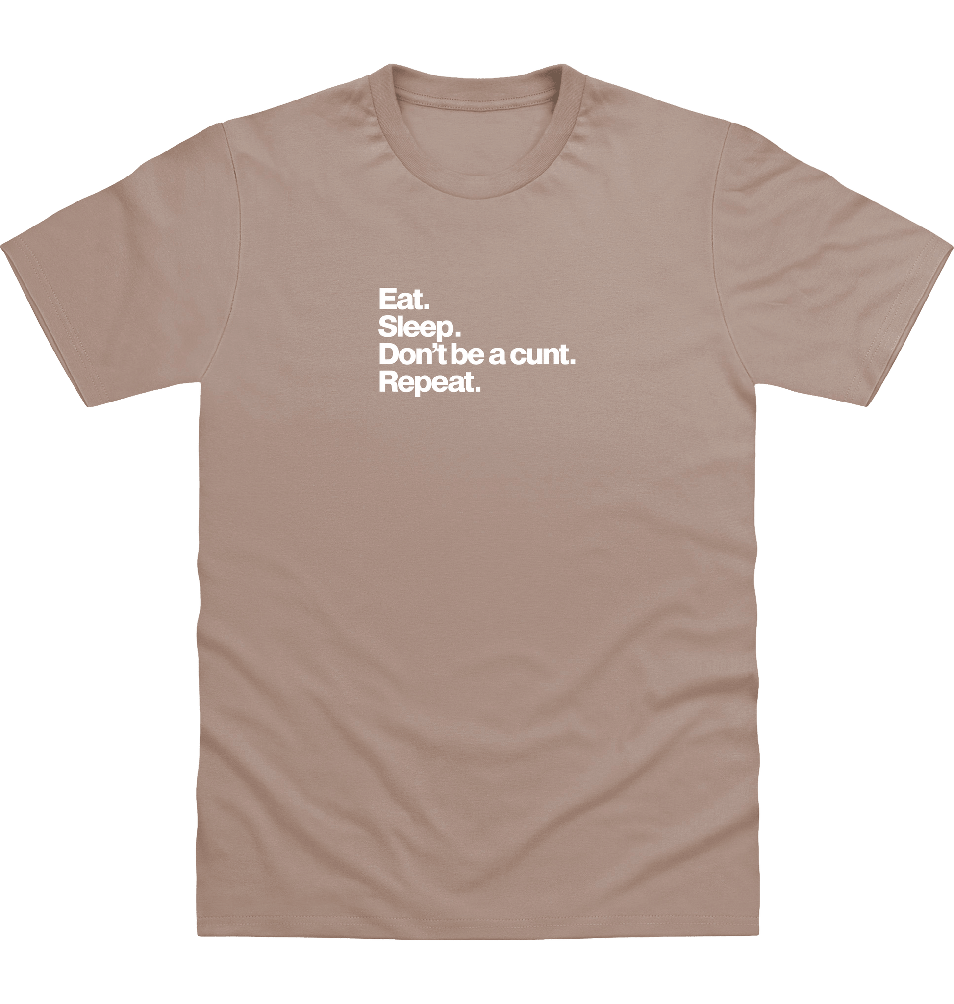Desert Sand Printed T-shirt Front