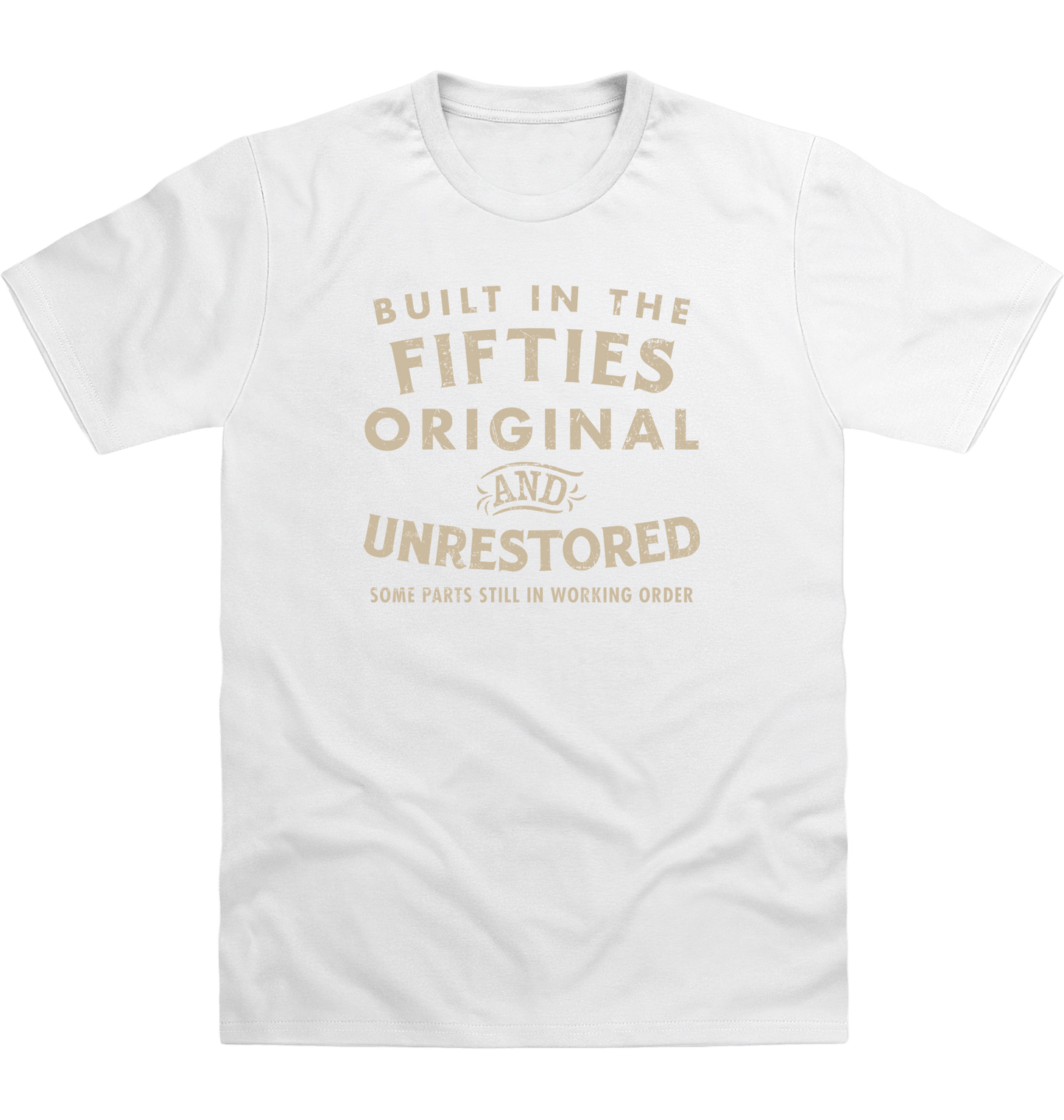 Arctic White Printed T-shirt Front