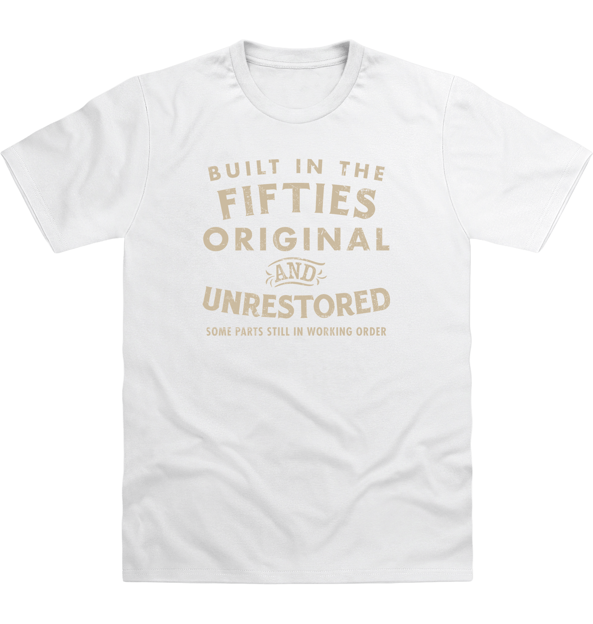 Arctic White Printed T-shirt Front
