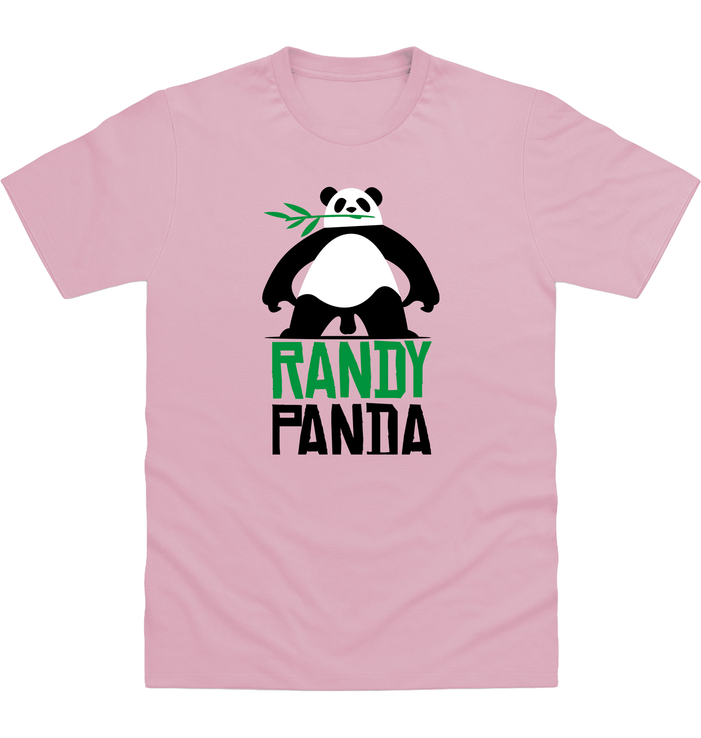 Baby Pink Printed T-shirt Front