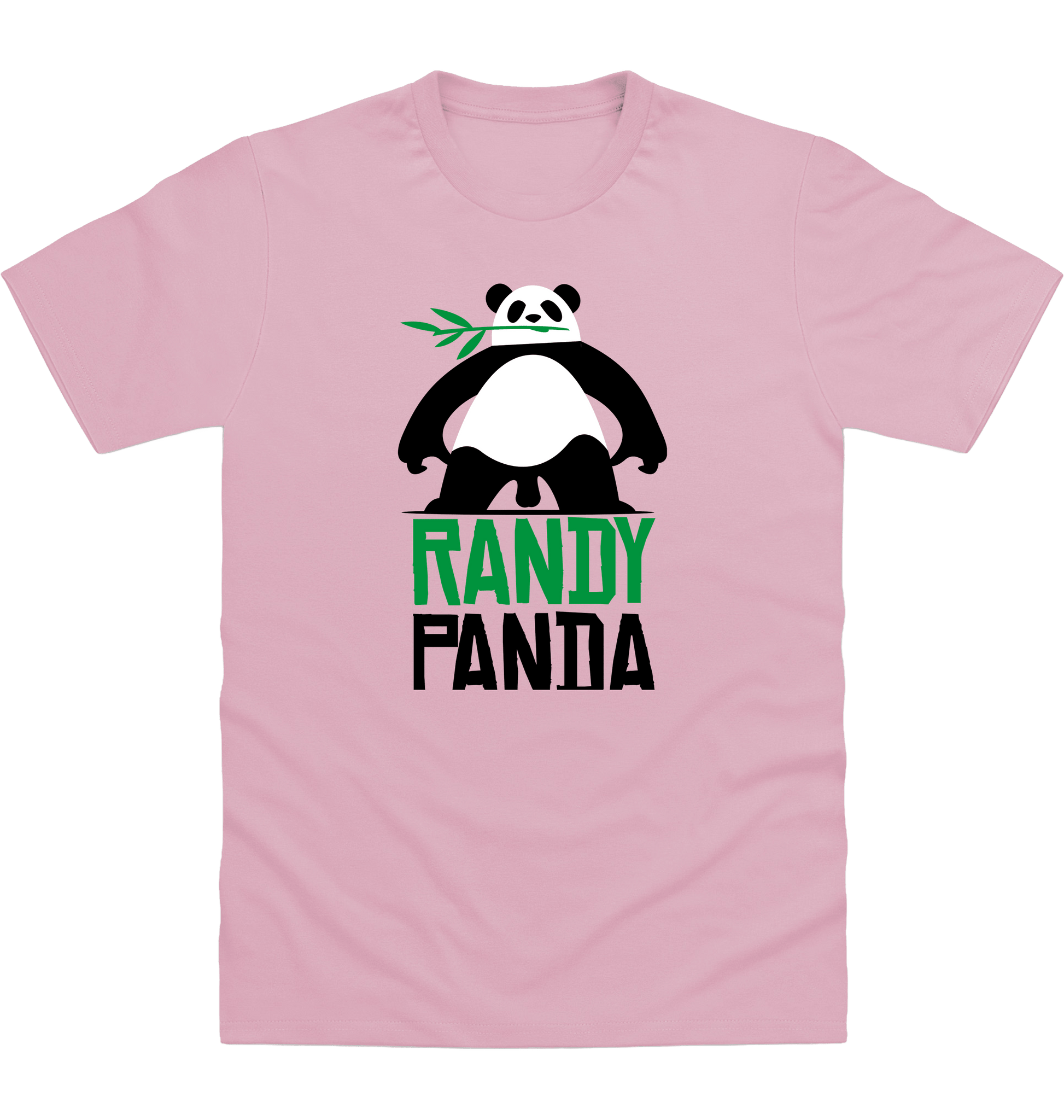 Baby Pink Printed T-shirt Front