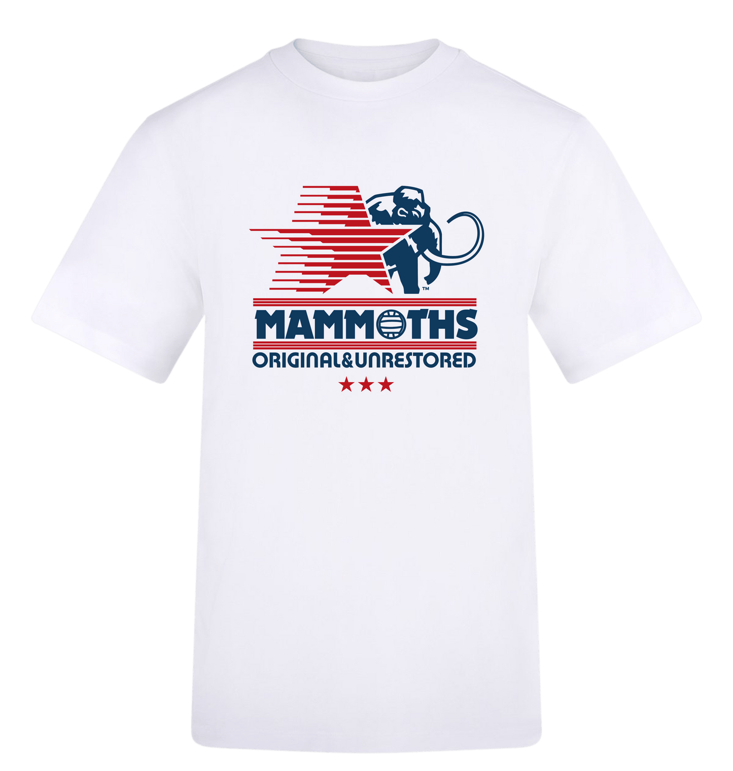 Arctic White Printed T-shirt Front