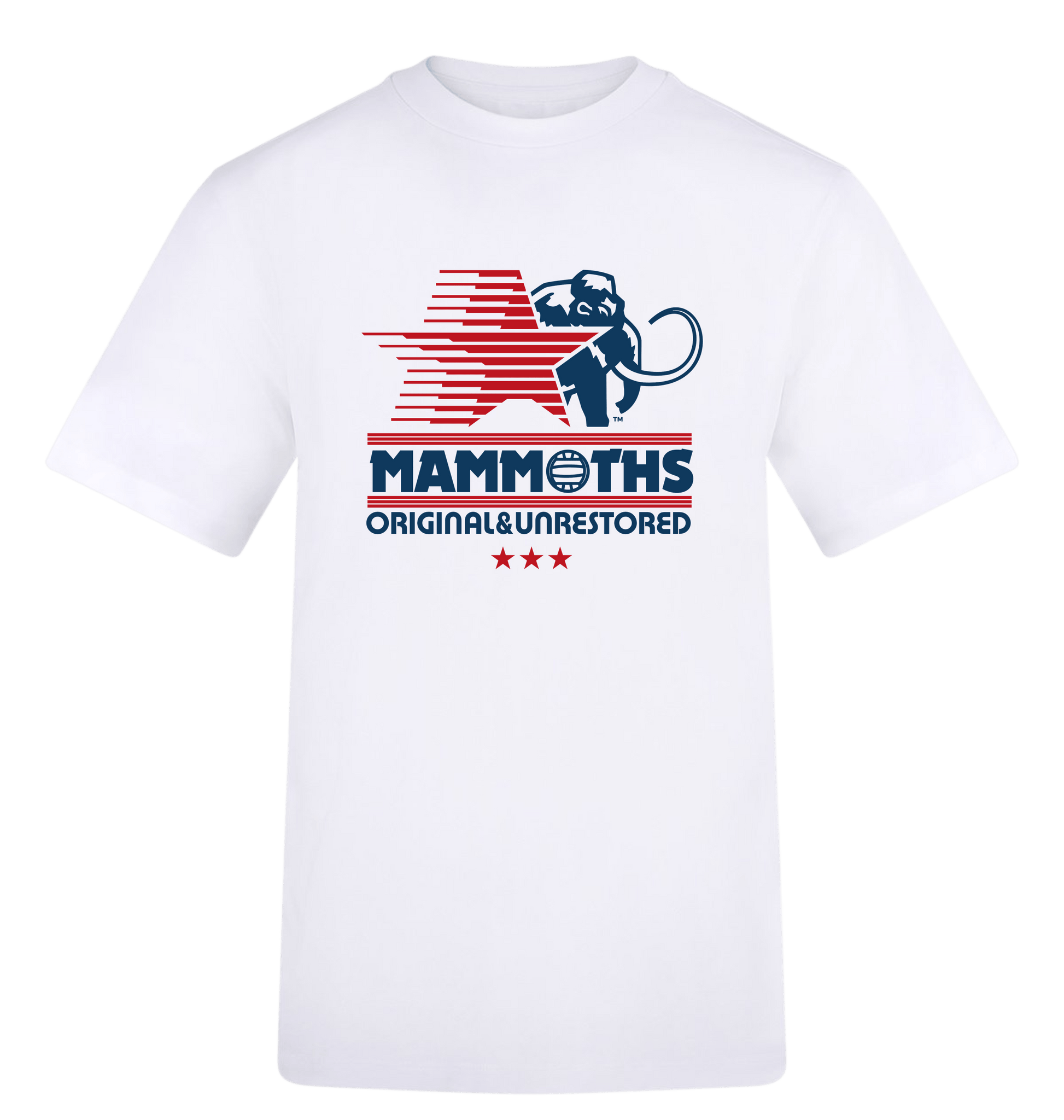 Arctic White Printed T-shirt Front