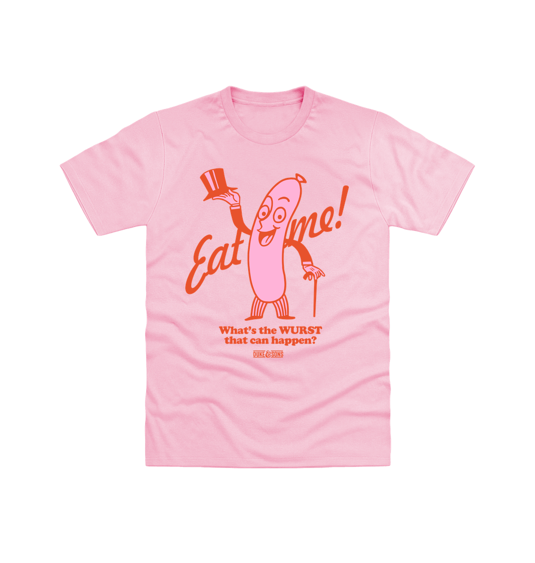 Light Pink Printed T-shirt Front