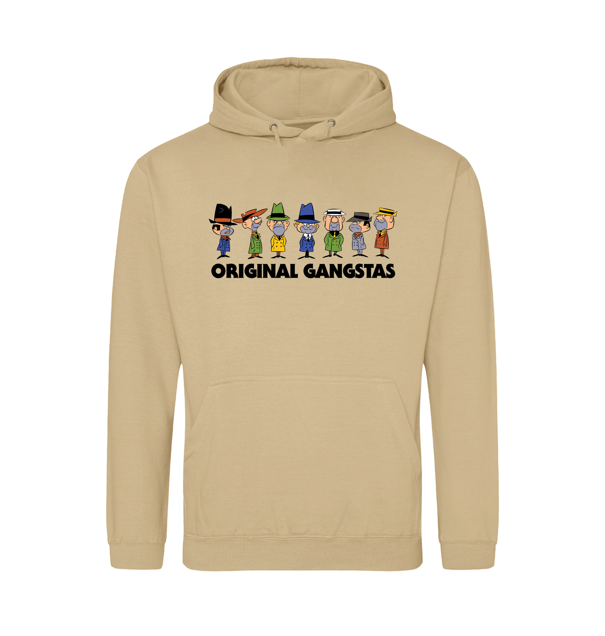 Desert Sand Printed Hoody Front
