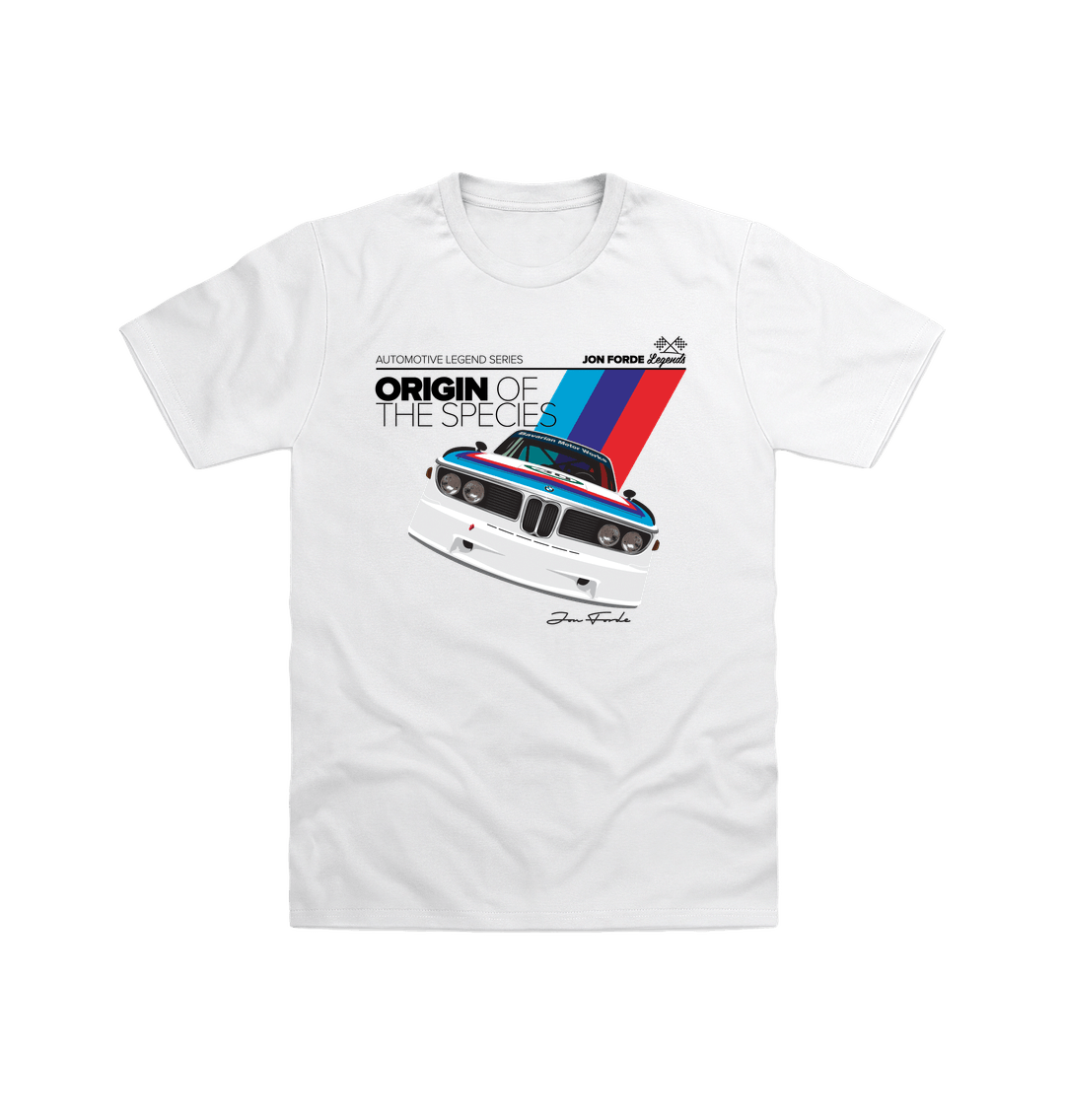 White Printed T-shirt Front