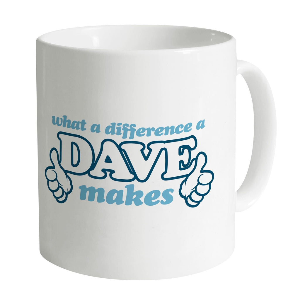 White Mug Front