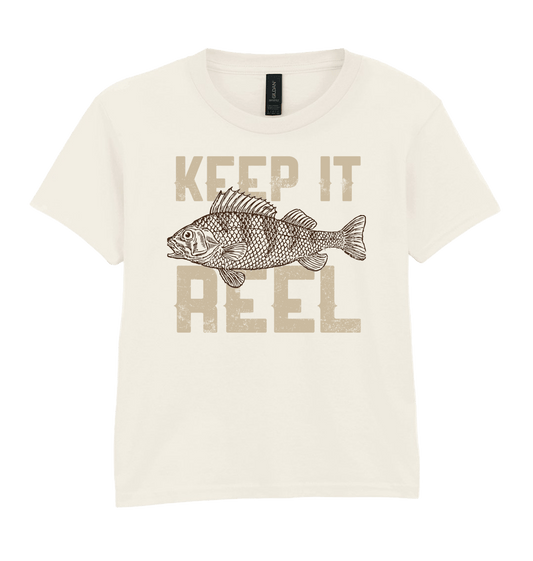 Natural Printed Kids T-Shirt Front
