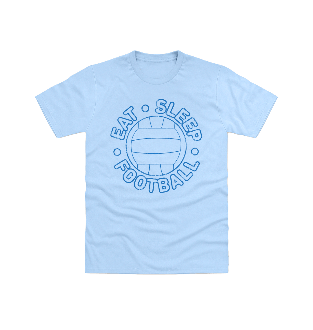 Light Blue Printed T-shirt Front