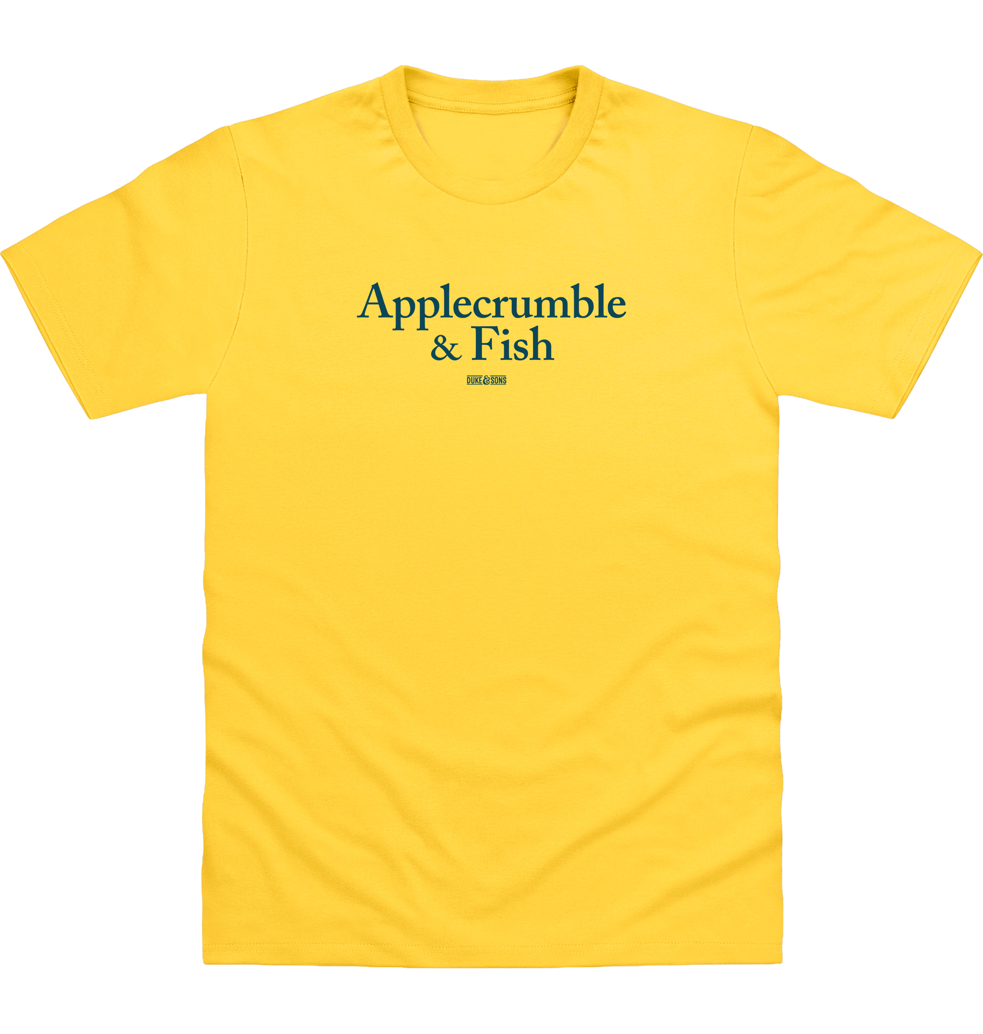 Sun Yellow Printed T-shirt Front