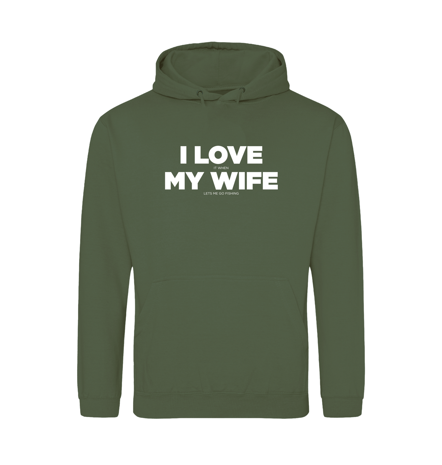 Earthy Green Printed Hoody Front