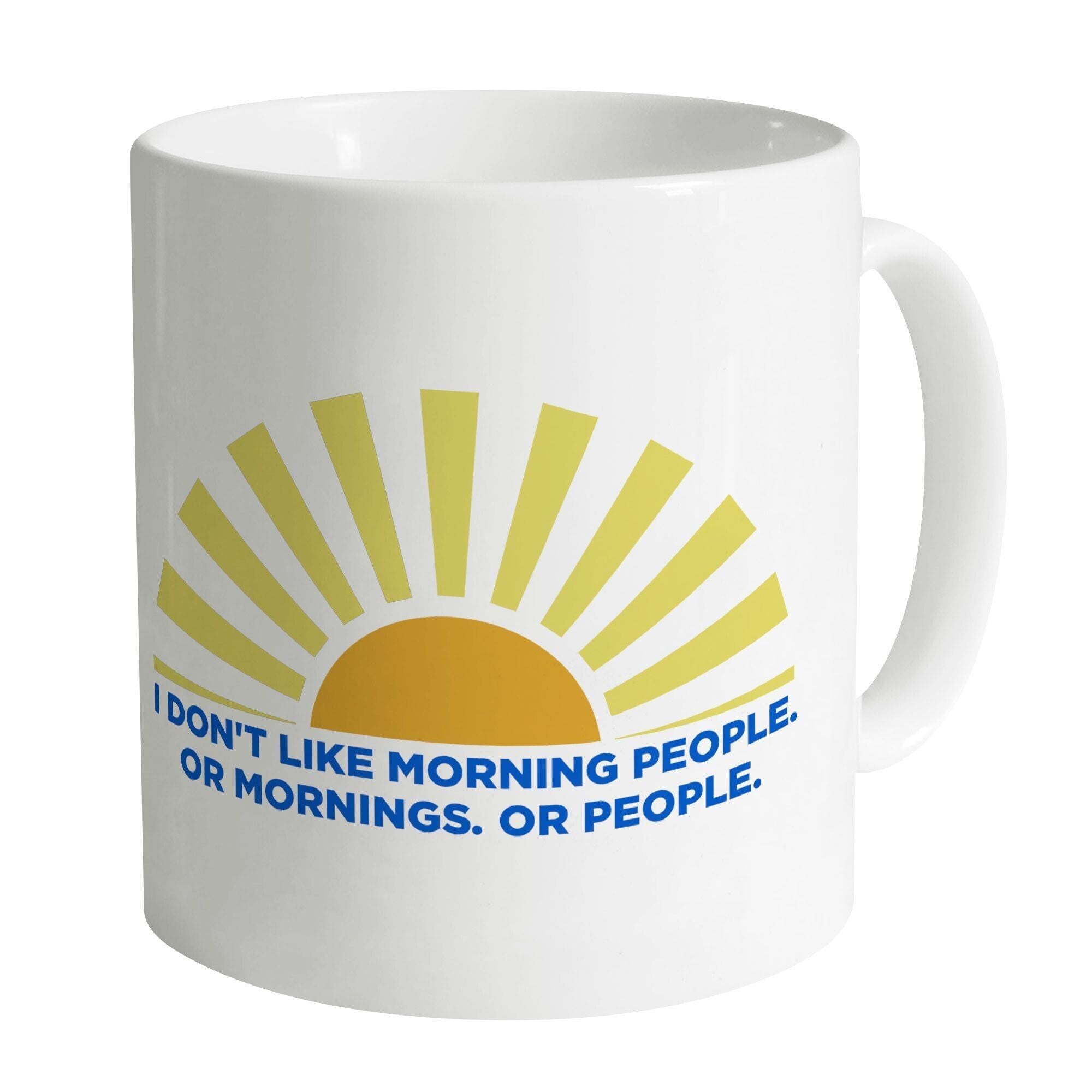 White Mug Front