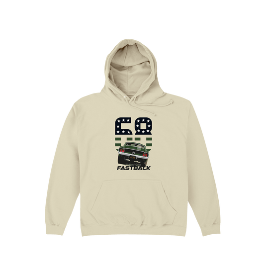 Desert Sand Printed Hoody Front