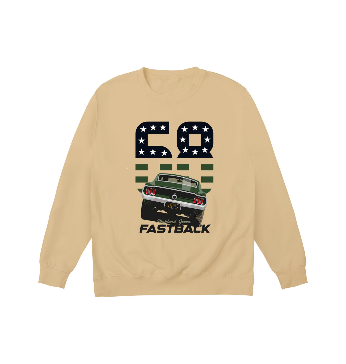 Original & Unrestored 68 Fastback Sweatshirt