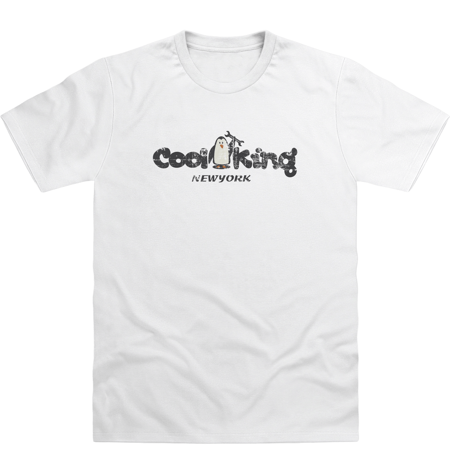 Arctic White Printed T-shirt Front