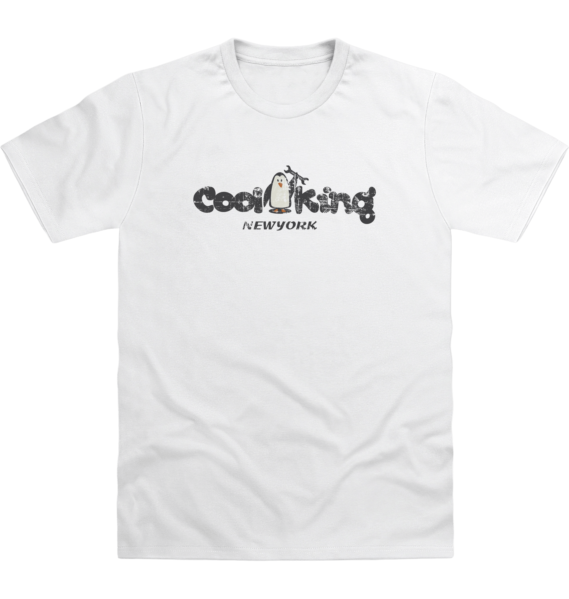 Arctic White Printed T-shirt Front