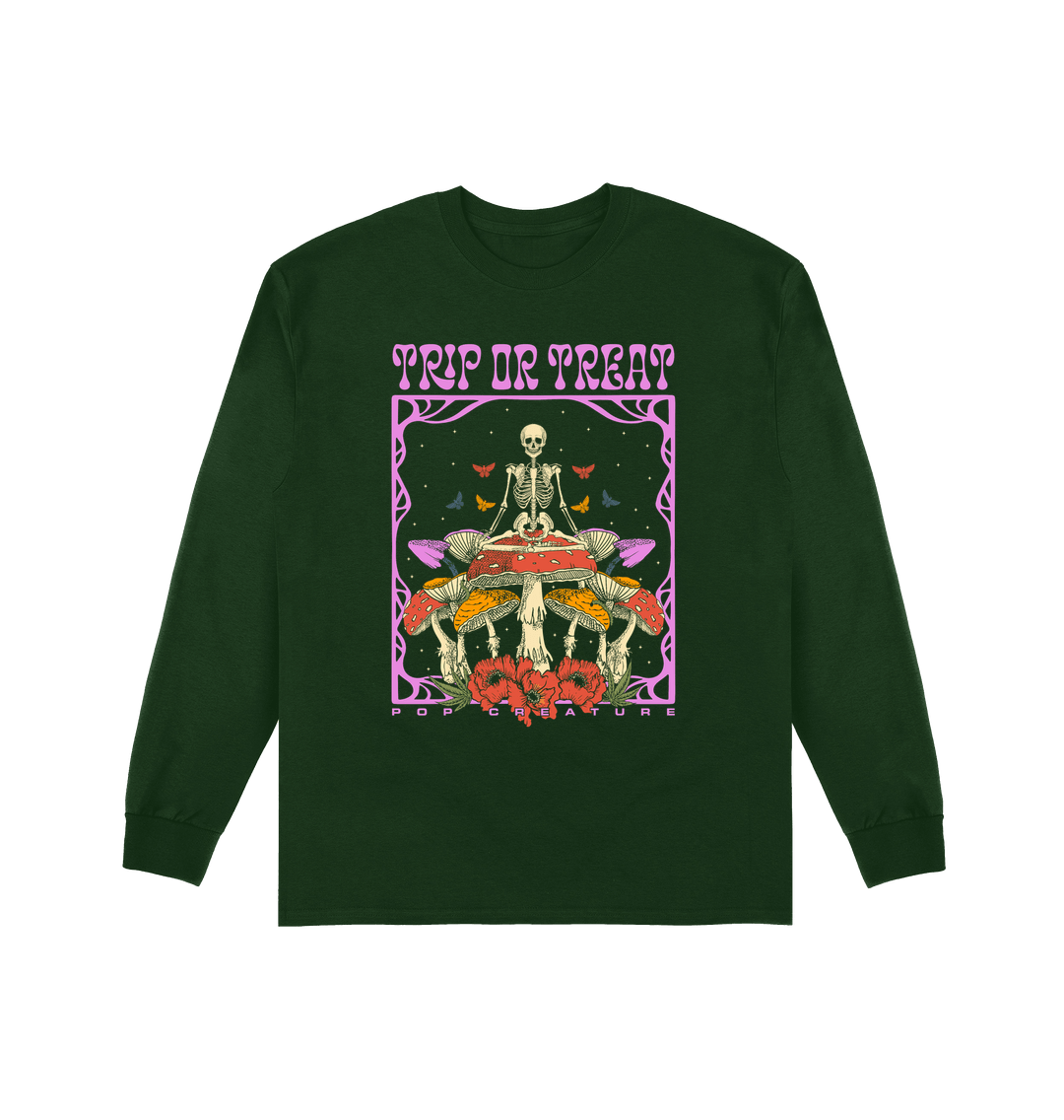 Forest Printed Long Sleeve T Shirt Front