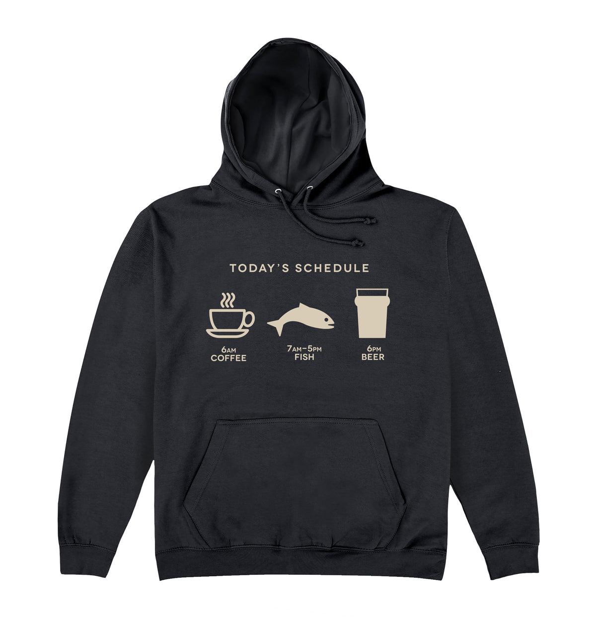 Fishing Schedule Hoodie