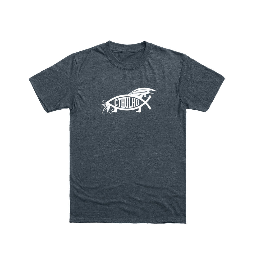 Dark Heather Printed T-shirt Front