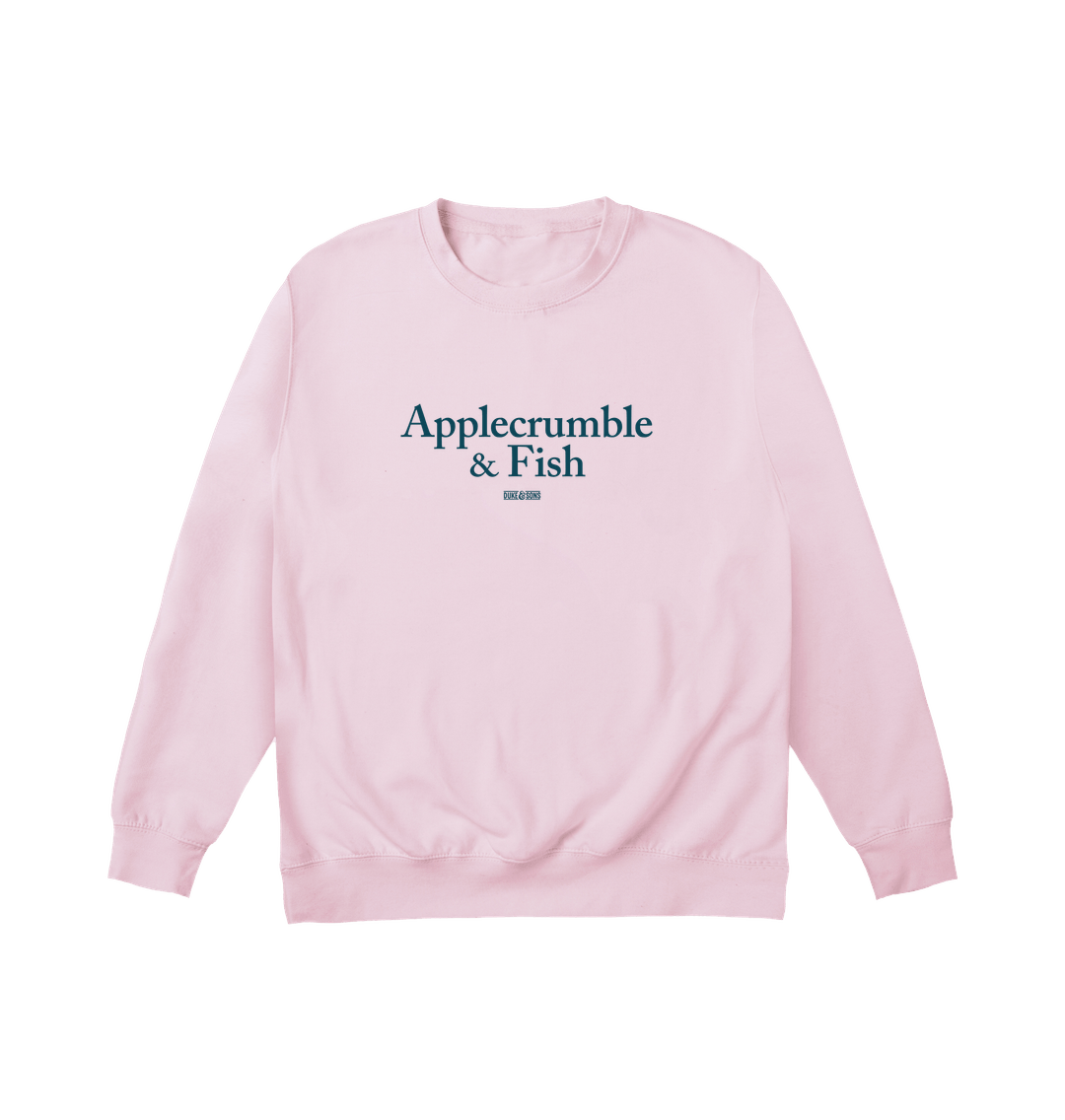Baby Pink Printed Sweater Front