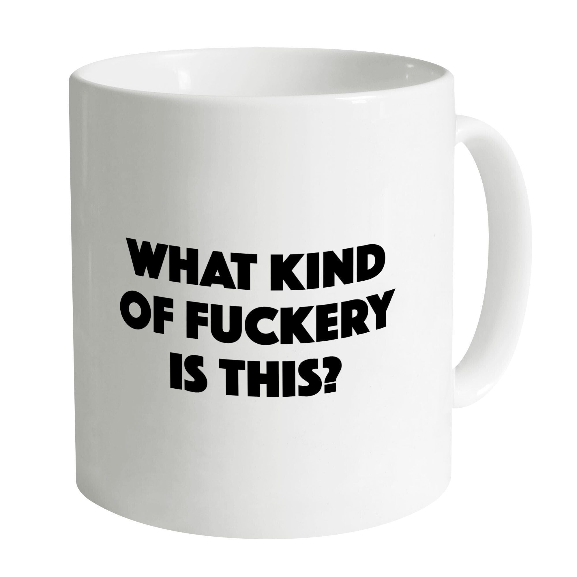 White Mug Front