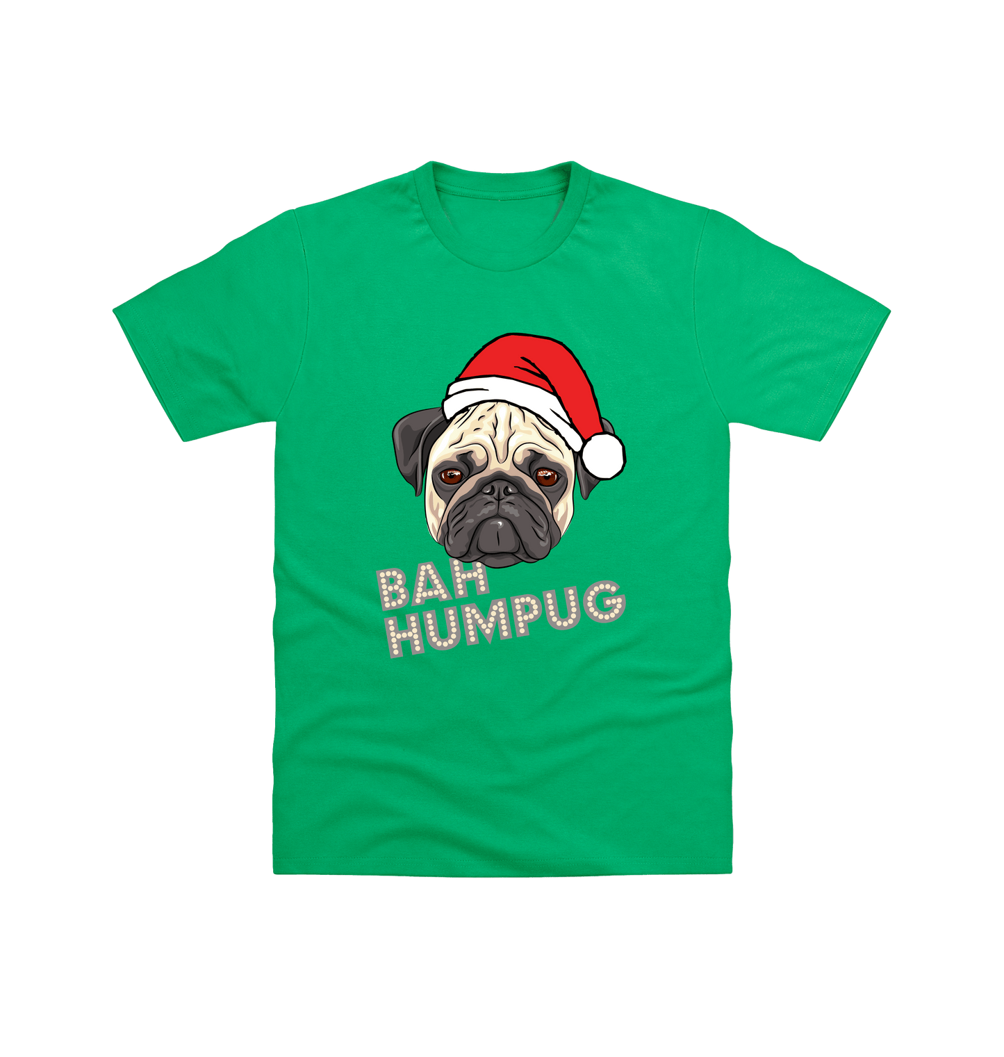 Irish Green Printed T-shirt Front
