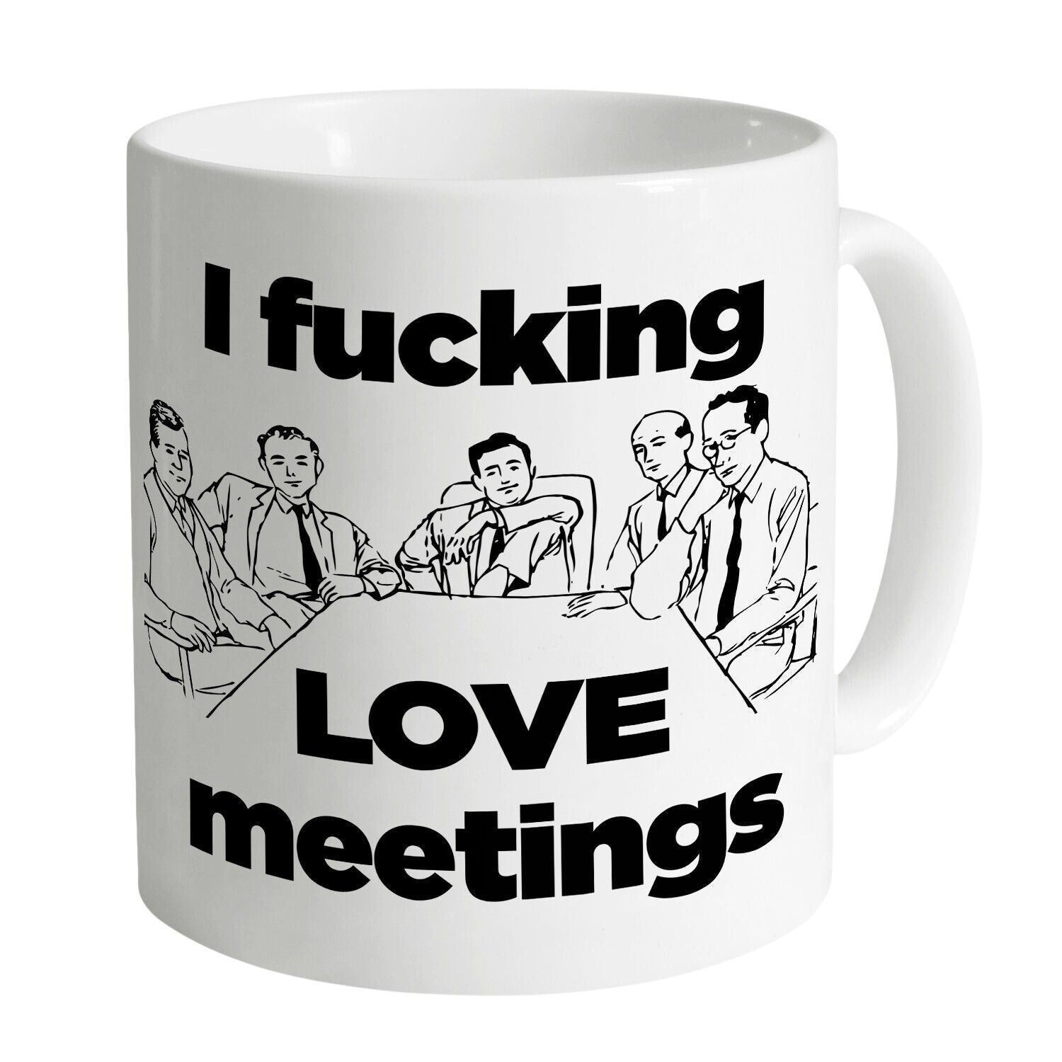 White Mug Front