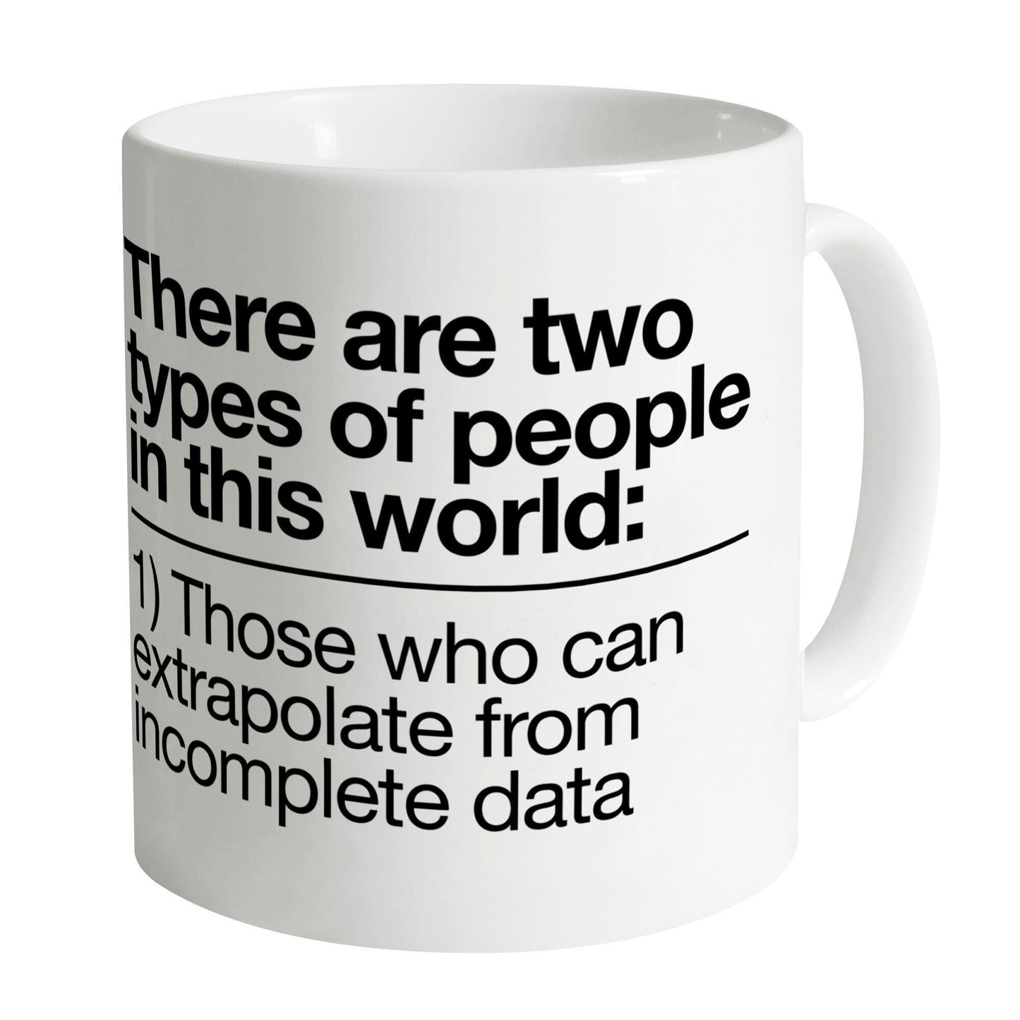 White Mug Front