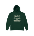 Bottle Green Printed Hoody Front
