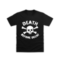 Black Printed T-shirt Front