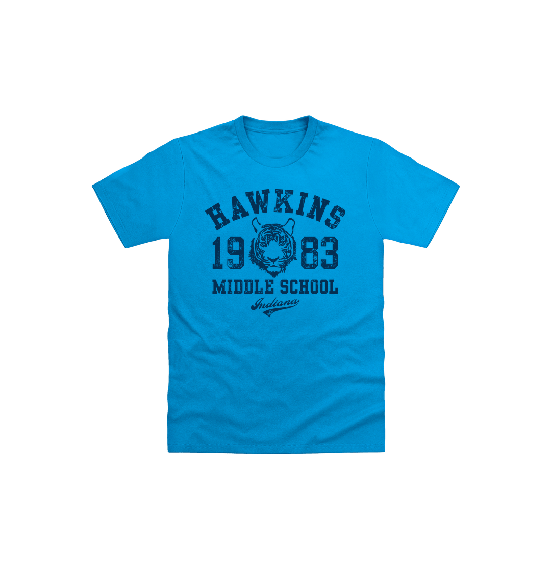 Sapphire Printed Kids T-Shirt Front