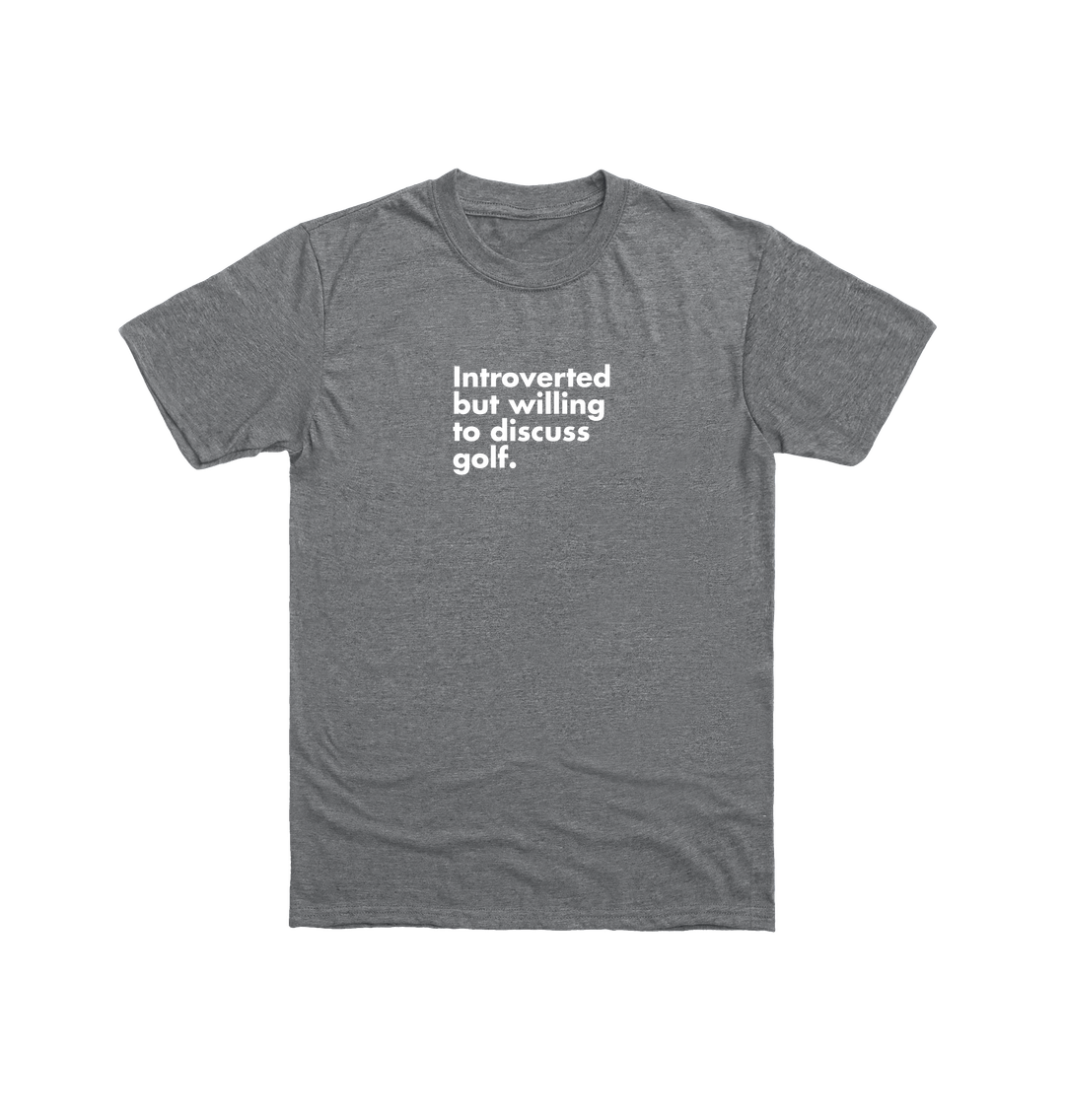 Graphite Heather Printed T-shirt Front
