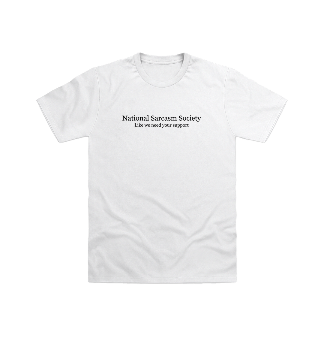 White Printed T-shirt Front