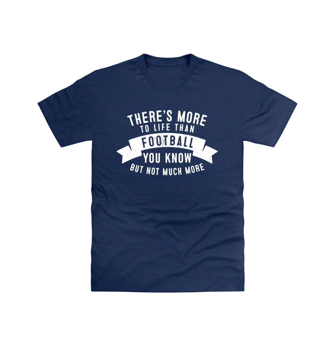 Navy Printed T-shirt Front