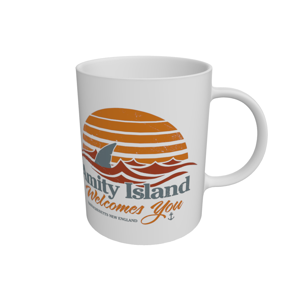 White Mug Front
