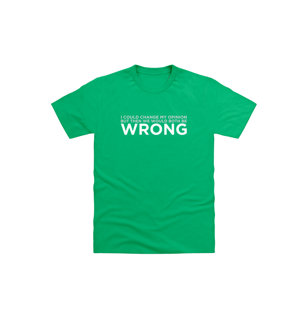 Irish Green Printed Kids T-Shirt Front