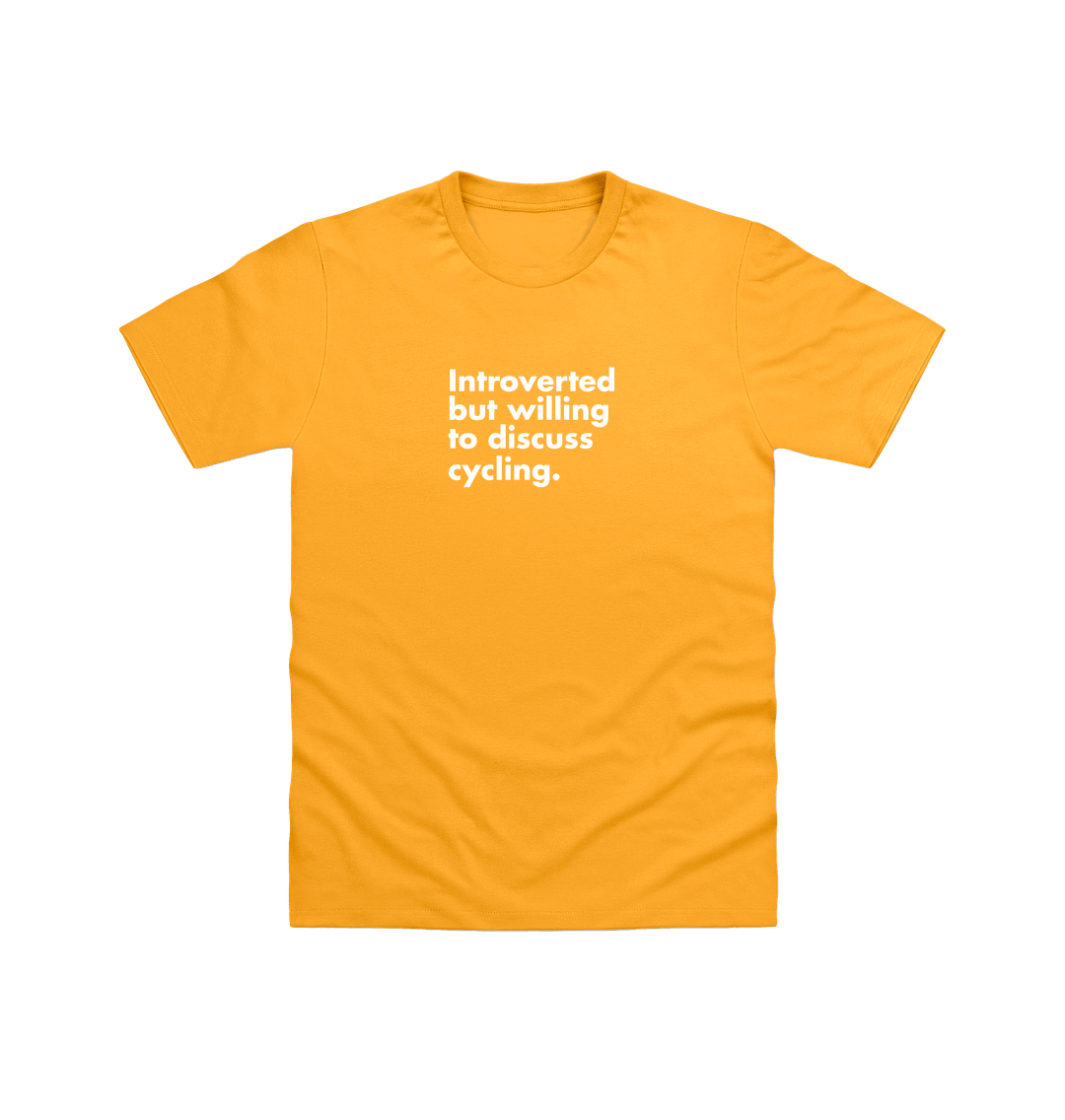 Gold Printed T-shirt Front