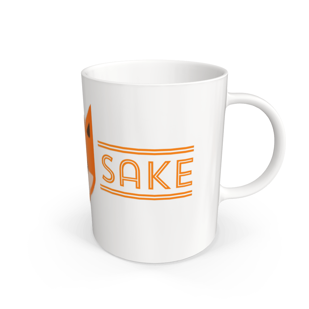 White Mug Front