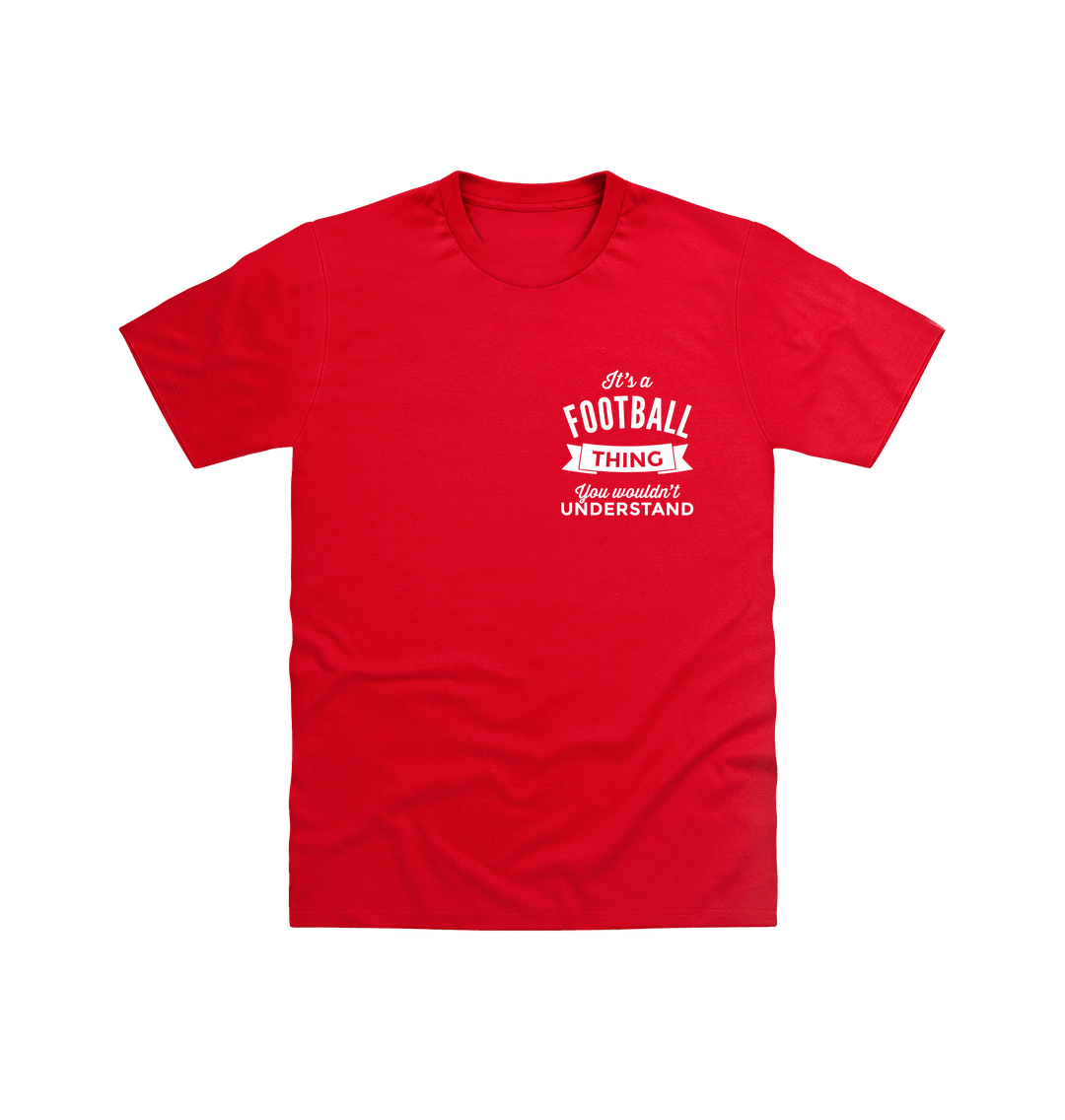 Red Printed T-shirt Front