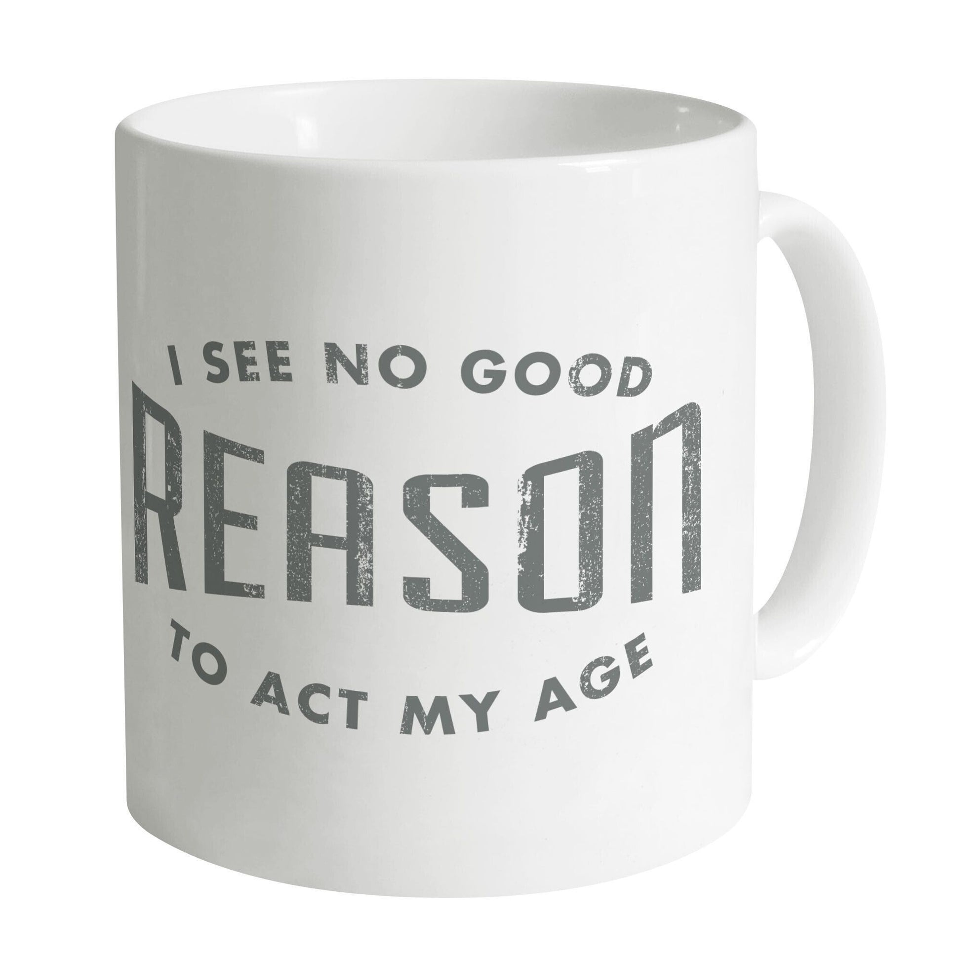 White Mug Front