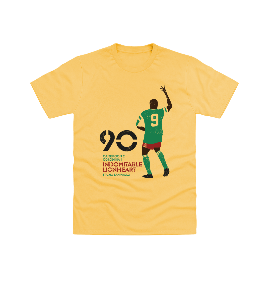 Yellow Haze Printed T-shirt Front