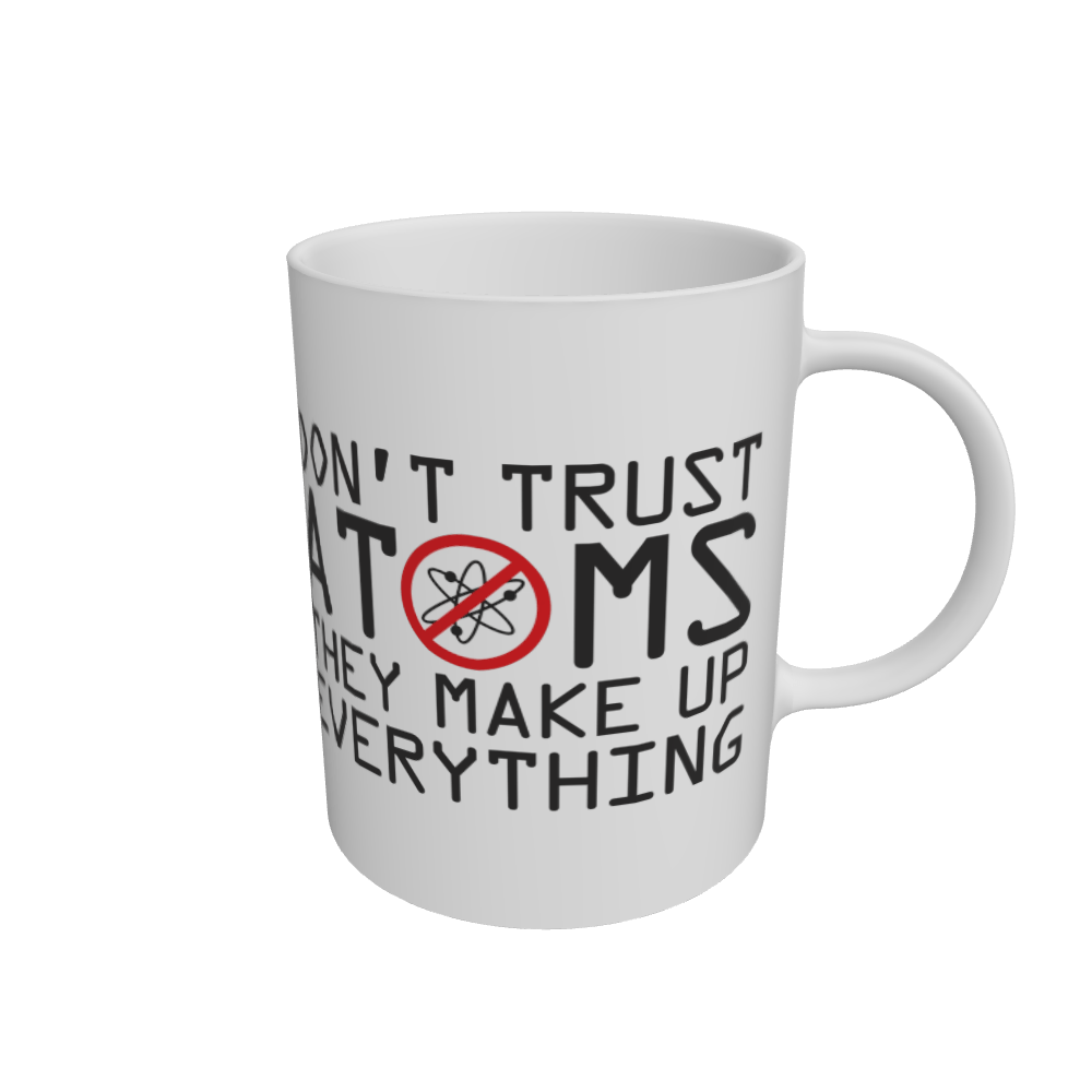 White Mug Front
