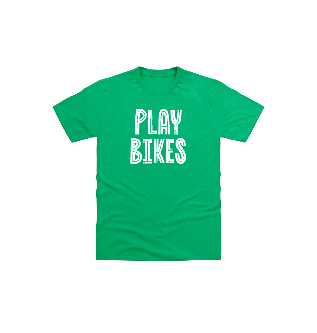 Irish Green Printed Kids T-Shirt Front