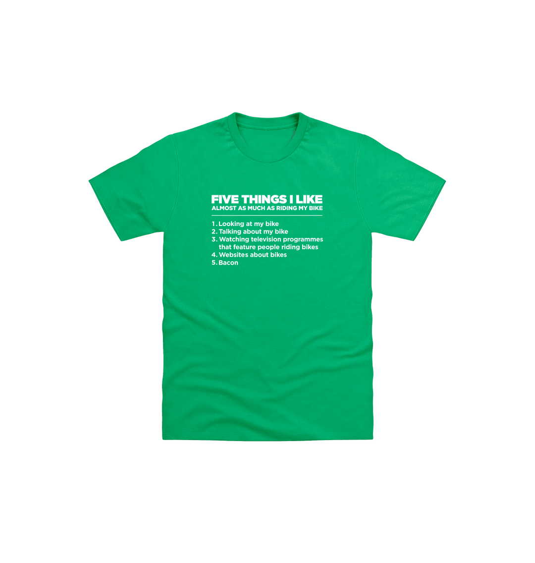Irish Green Printed Kids T-Shirt Front