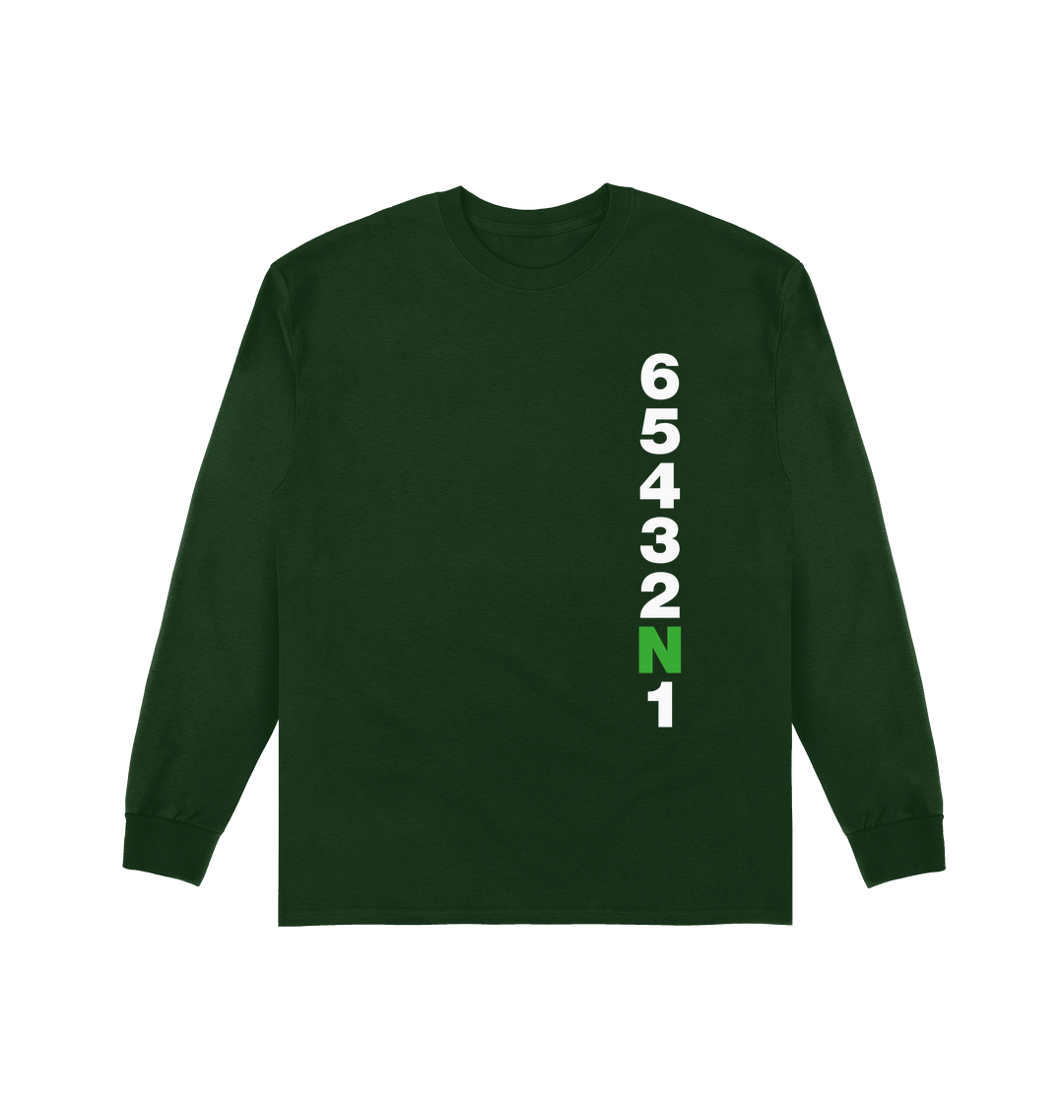 Forest Printed Long Sleeve T Shirt Front