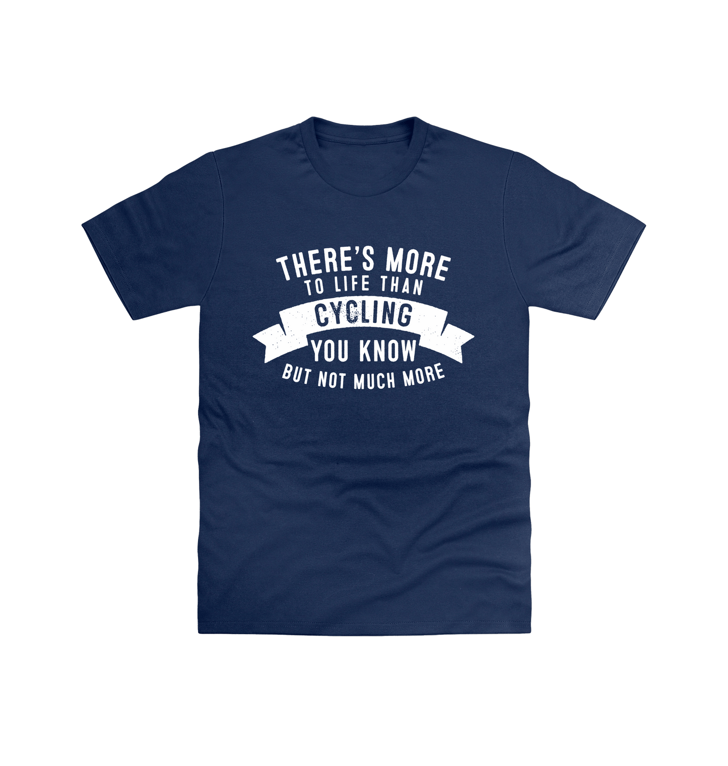 Navy Printed T-shirt Front