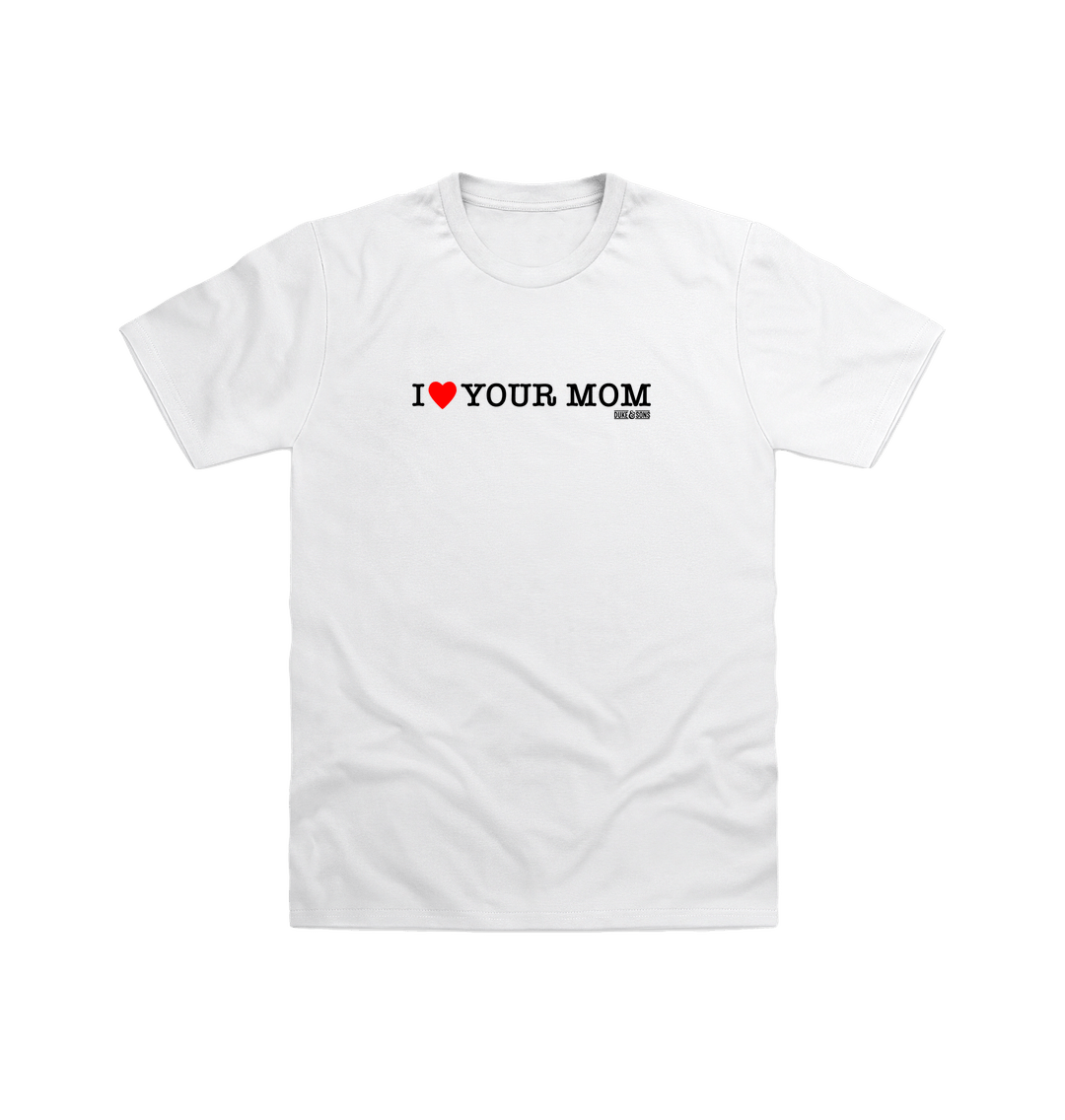 White Printed T-shirt Front