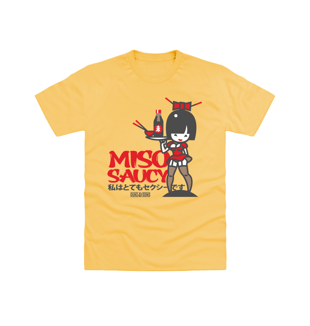 Yellow Haze Printed T-shirt Front