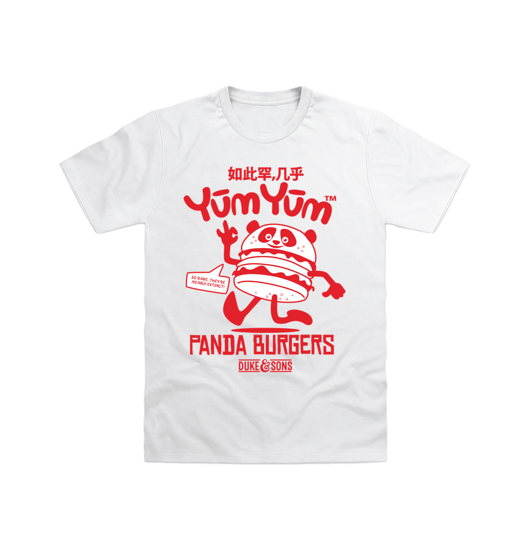 White Printed T-shirt Front