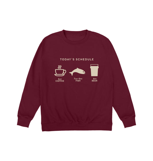 Fishing Schedule Sweatshirt